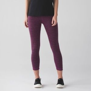 Lululemon Transcend Crop Irregular Spacebone